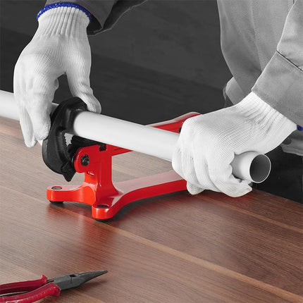Portable Pipe Vise, Aluminum Pipe Holder for 1/8 to 1-1/2 Inch Pipes – image 7