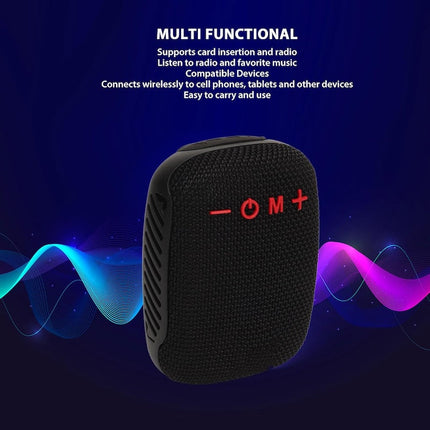 Portable Bluetooth Speaker with Bike Mount, Mini Bluetooth Speaker with FM Radio – image 12