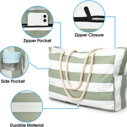 Beach Tote Bag Sandproof, Waterproof Tote – image 4