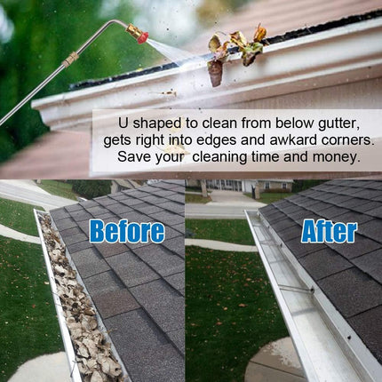Pressure Washer Extension Wand Set with Pressure Washer Nozzles, Gutter Cleaning Tool