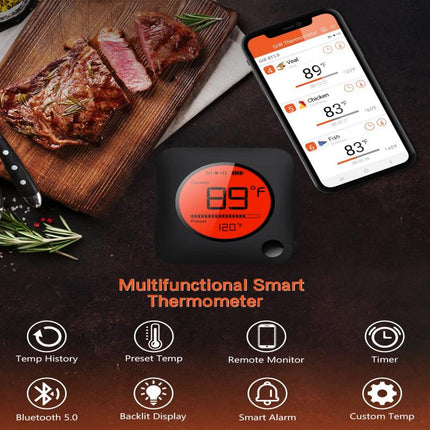 Wireless Meat Thermometer with Multiple Probes, Bluetooth Food Thermometer for Grill and Smoker with Companion App – image 5