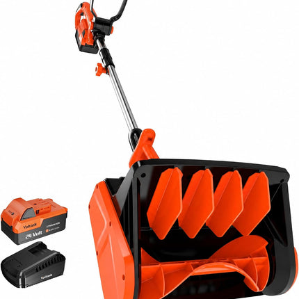Electric Snow Shovel with Battery and Quick Charger, Electric Snow Blower for Driveway – image 9