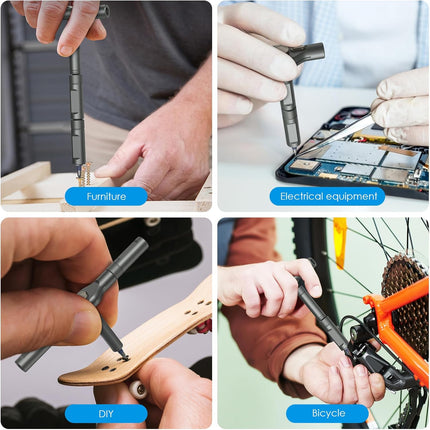 Magnetic Screwdriver Set 42 in 1, Ratcheting Screwdriver with Bit Set – image 10