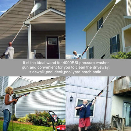 Pressure Washer Extension Wand Set with Pressure Washer Nozzles, Power Washer Wand