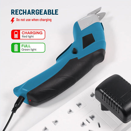 Cordless Power Scissors, Electric Box Cutter for Cardboard and Carpet – image 4