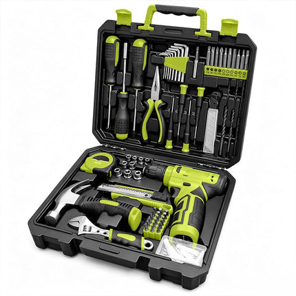 Cordless Drill Set, Household Tool Kit for Home Repair and DIY – image 9