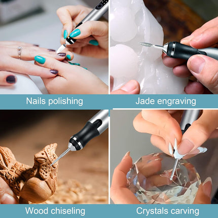 Cordless Engraving Tool Kit 182 piece accessory set
