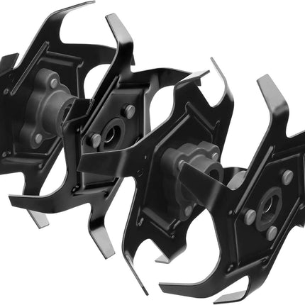 Tiller Blade Set 6 Inch, Rototiller Blades for Electric Tiller Cultivator