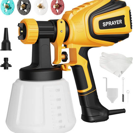 Spray Paint Gun, Yellow – image 8