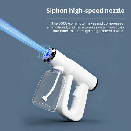 Disinfectant Sprayer, Cordless Spray Gun with 13 oz Tank – image 5