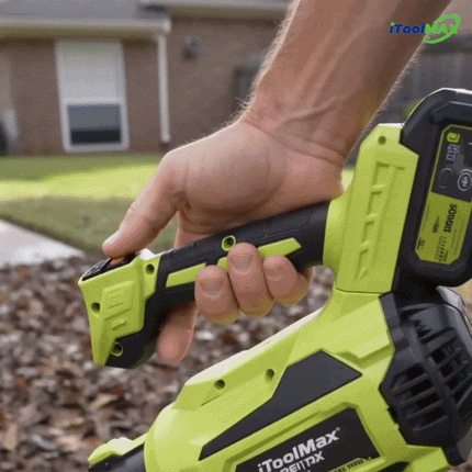 Cordless Leaf Blower 720 CFM with 2 Batteries, Lightweight Battery Leaf Blower for Yard
