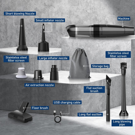 Cordless Vacuum Cleaners, Handheld Vacuum with HEPA Filter – image 10