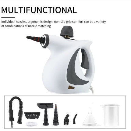 Handheld Steam Cleaner with 8 Accessories, Portable Steam Cleaner for Car Seats – image 11