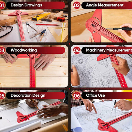 Angle Finder Protractor, Woodworking Tools – image 7