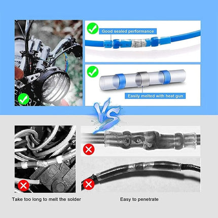 Heat Shrink Butt Connectors, Solder Seal Waterproof Wire Connectors – image 5