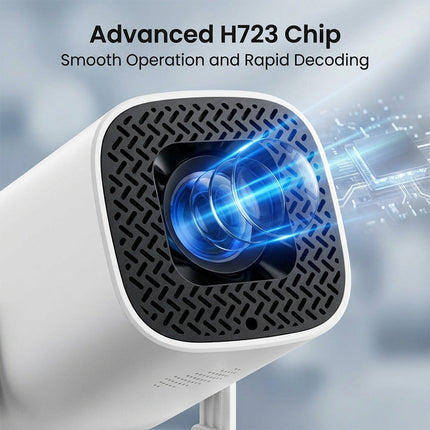 Portable Projector with WiFi 6 and Bluetooth, Movie Projector for Bedroom – image 7