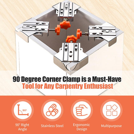 Corner Clamps for Woodworking, Stainless Steel Wood Clamps – image 5
