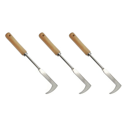 Crack Weeder Tool, Hand Weeder with Beech Wood Handle – image 9