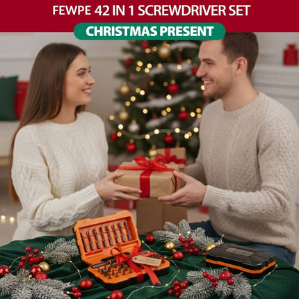 Magnetic Screwdriver Set 42 in 1, Multi Bit Screwdriver with Compact Case – image 9