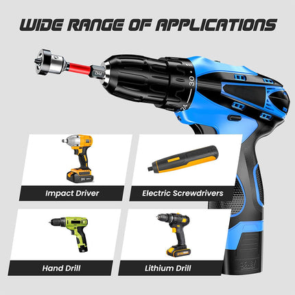 Screwdriver Bits for Drywall, Magnetic Drywall Bits with Adjustable Depth Stop – image 9