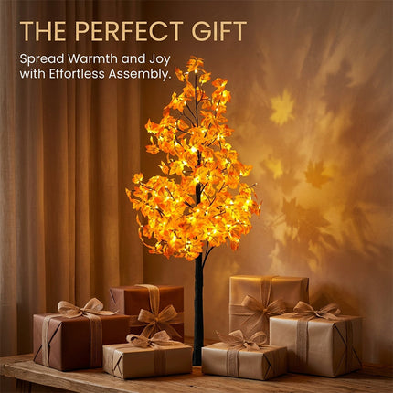 Fall Tree with 96 LED Warm White Lights for Home Decor – image 7