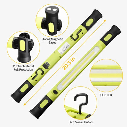 Rechargeable LED Work Light, Portable Work Light for Garage and Under Hood – image 9