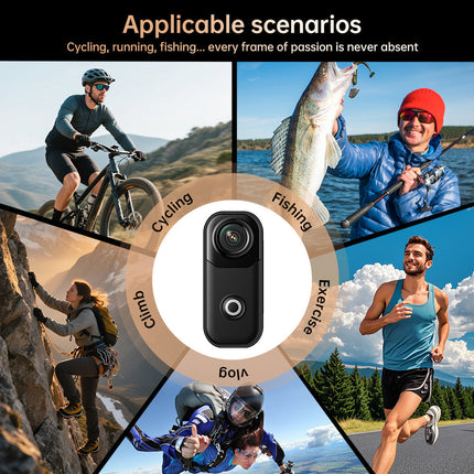 Action Cameras, 4K Action Camera with WiFi and Waterproof Case