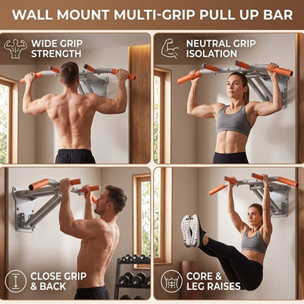 Wall Mounted Pull Up Bar, Calisthenics Bar – image 5
