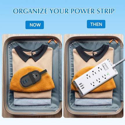 Travel Power Strip with USB Ports – image 8