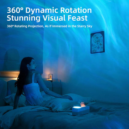 Essential Oil Diffuser with Flame Light, Ultrasonic Aroma Diffuser – image 8