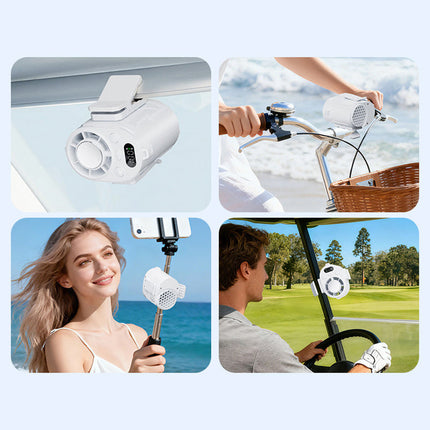 Portable Fan with Ice Cooling Plate, Battery Operated Fan for Hot Weather – image 9