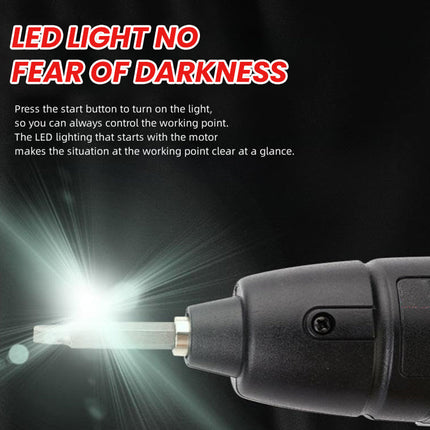 Electric Screwdriver with Bits, Cordless Screwdriver Rechargeable – image 10