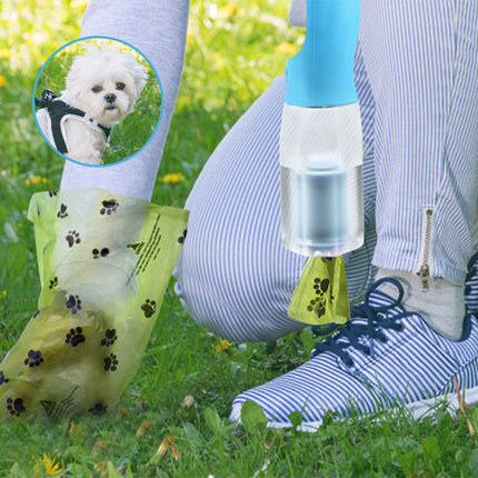Portable Dog Water Bottle with Dog Treat Container, Leak Proof Dog Water Dispenser with Poop Bag Holder – image 13