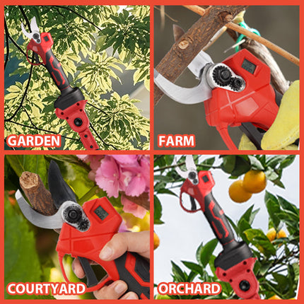 Electric Pruning Shears, Garden Shears and Branch Cutter with LED Display, Cordless Bypass Pruners with Brushless – image 11