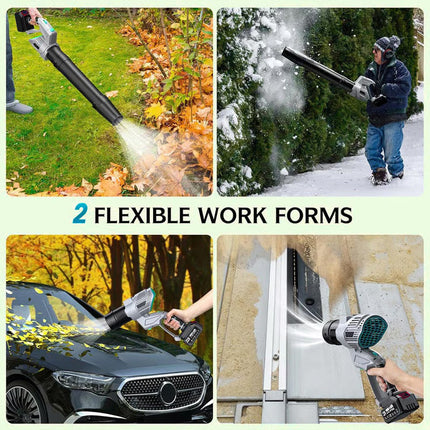Cordless Leaf Blower with 2 Batteries and Charger – image 7