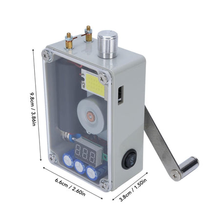 Hand Crank Generator with USB Phone Charger, Hand Crank Flashlight – image 8