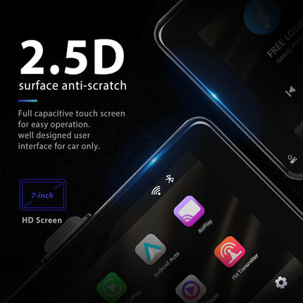 Car Stereo with Wireless CarPlay and Android Auto, Portable CarPlay Screen 7 Inch – image 10