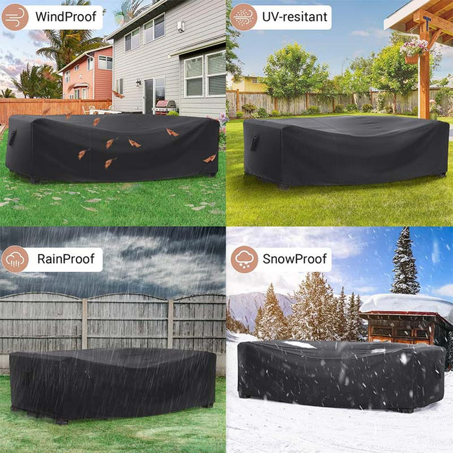 Outdoor Furniture Cover Waterproof, Heavy Duty Patio Furniture Cover for Sectional Sofa, Lawn Furniture Cover_01