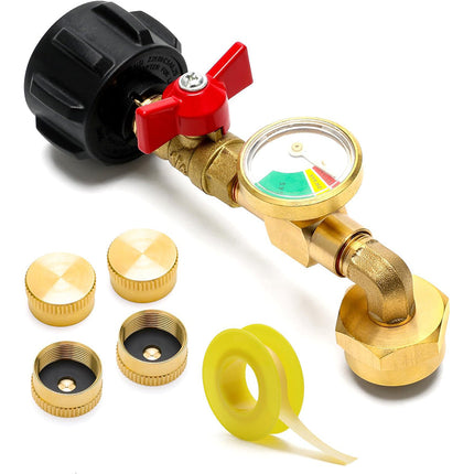 Propane Tank Adapter, Brass Propane Refiller – image 7