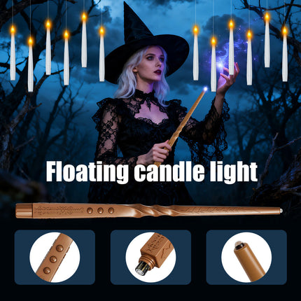 Flameless Taper Candles, Battery Operated Candles for Halloween Decorations – image 7