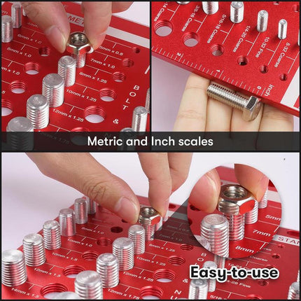 Pitch Gauge for Metric and Standard Bolts – image 7