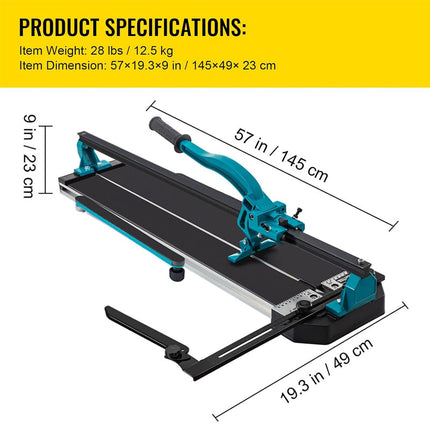 Manual Tile Cutter with Laser Positioning, Tiling Tools – image 21