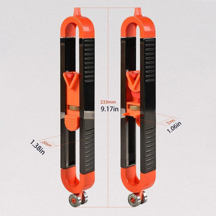 Multifunctional Contour Gauge with Lock, Scribing Tool – image 12
