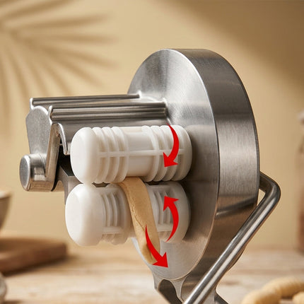 Cavatelli Pasta Maker, Hand Crank Pasta Machine with Table Clamp – image 10