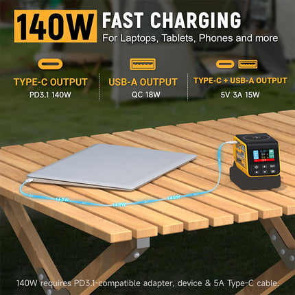 Adjustable Voltage Converter, Voltage Regulator with Wireless Charger and USB C – image 12