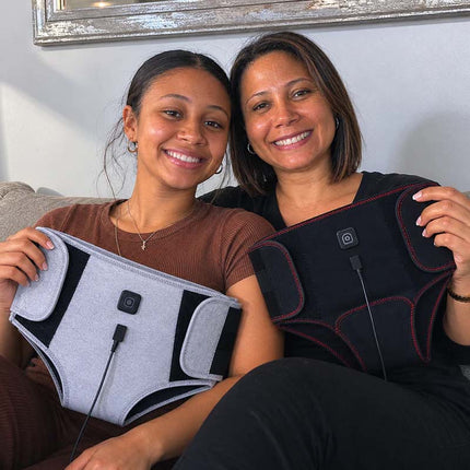 Heated Back Support Belt, Lower Back Heating Pad with Massage