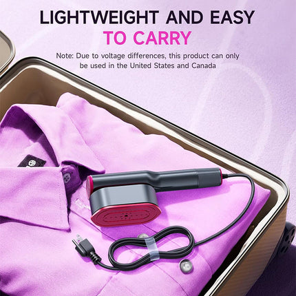 Clothes Steamer 2 in 1, Steam Iron for Travel – image 7