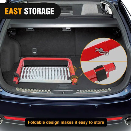 Folding Tire Step for Truck, Truck Accessories for Roof Rack Access – image 8
