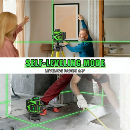 Self Leveling Laser Level, Tile Tools with Remote and Case – image 7