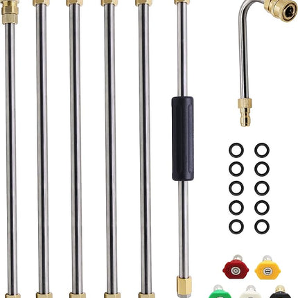 Pressure Washer Extension Wand Set with Pressure Washer Nozzles, Power Washer Wand – image 10